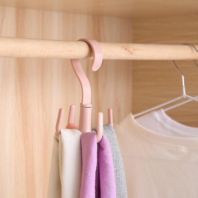 5 ganchos de cuatro garras para ropa de casa, colgador de toallas, rotación de 360 ??grados. XianweiShao 8390612096594