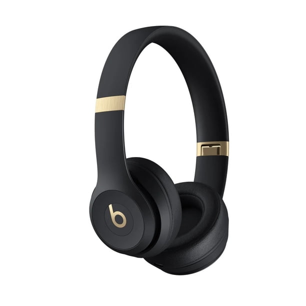 Beats by Dr. Dre Solo 4 Wireless Headphones (Black and Gold