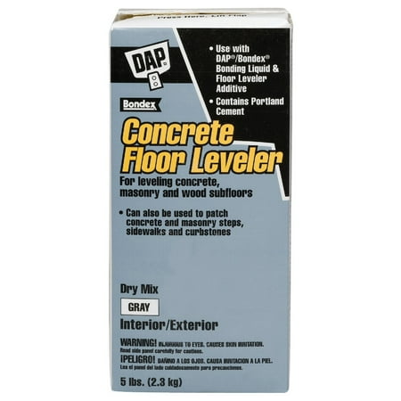 1 Pc Dap Bondex Concrete Floor Leveler, Gray, 5 Lbs.