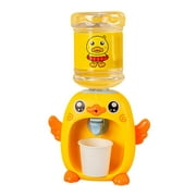Onever Children's Little Yellow Duck Kitchen Pretending Water Dispenser Simulation Cosplay Kitchen Toy