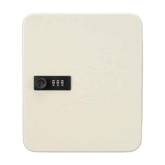 Storage Cabinet Car Home Security Lockable Key Safe Box Office Combination Lock Password Wall Mounted Resettable Code Metal ,Easy Installation