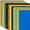 (100 Pack) Assorted Colors, variant on 100 Pack Two Pocket Plastic Translucent 3-Ring Hole Punch Folders, 11.5”L x 9.5”W for Filing / Storing Paper Work, Assorted Colors