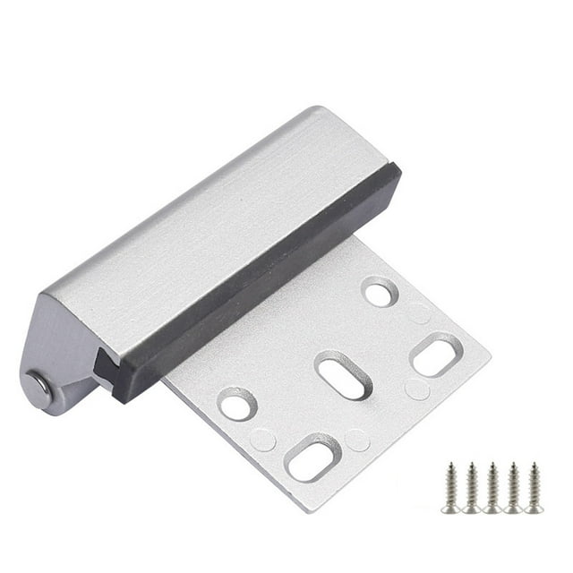 High Strength Door Locking Clip For Indoor Use Easy No Drill Installation Durable With Soundproof Padding And Collision Features Tufting Frame Hook Stand Computer Banner Stainless Steel J Clips