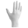 Ansell Health Single-use Powder-free Pvc Gloves - Vinyl Coating - Medium Size - Polyvinyl chlride [pvc], Vinyl Coating - Clear - Powder-free, Durable, Rolled Cuff, Beaded Cuff, Splash (34725m)