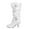 White, variant on Boots for Women,Women Retro Tapered Heel Booties Ankle High Stiletto Dress Shoes For Elegant Evening Outings And Wear,Knee High Boots Women,White8
