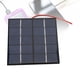 thumbnail image 1 of Panel Solar De 1,2 W 5 V, 2 Piezas De Panel Solar De Polisilicio Resistente, Multifuncional, Alta Eficiencia, Resistente Al Calor, Fácil Bricolaje Para Tableta, 1 of 7