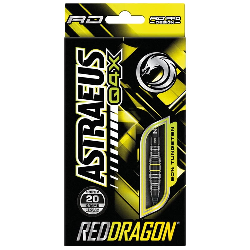 ASTRAEUS 18 gram barrel/20 gram full Q4X TORPEDO 90% Tungsten SOFT TIP