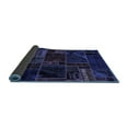 thumbnail image 2 of Ahgly Company Indoor Round Oriental Blue Modern Area Rugs, 8' Round, 2 of 4