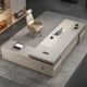 thumbnail image 3 of Free Shipping Makeup Office Desk Conference Executive Secretary Adult Office Desk Corner Beauty Mesas Para Ordenador Furniture My Lux Decor Round, 3 of 24