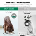 thumbnail image 4 of 2-Pack Heavy Weight Non-Skid Easy Feed High Back Pet Bowl For Dog or Cat, 32 Oz, 4 Cup, 4 of 8
