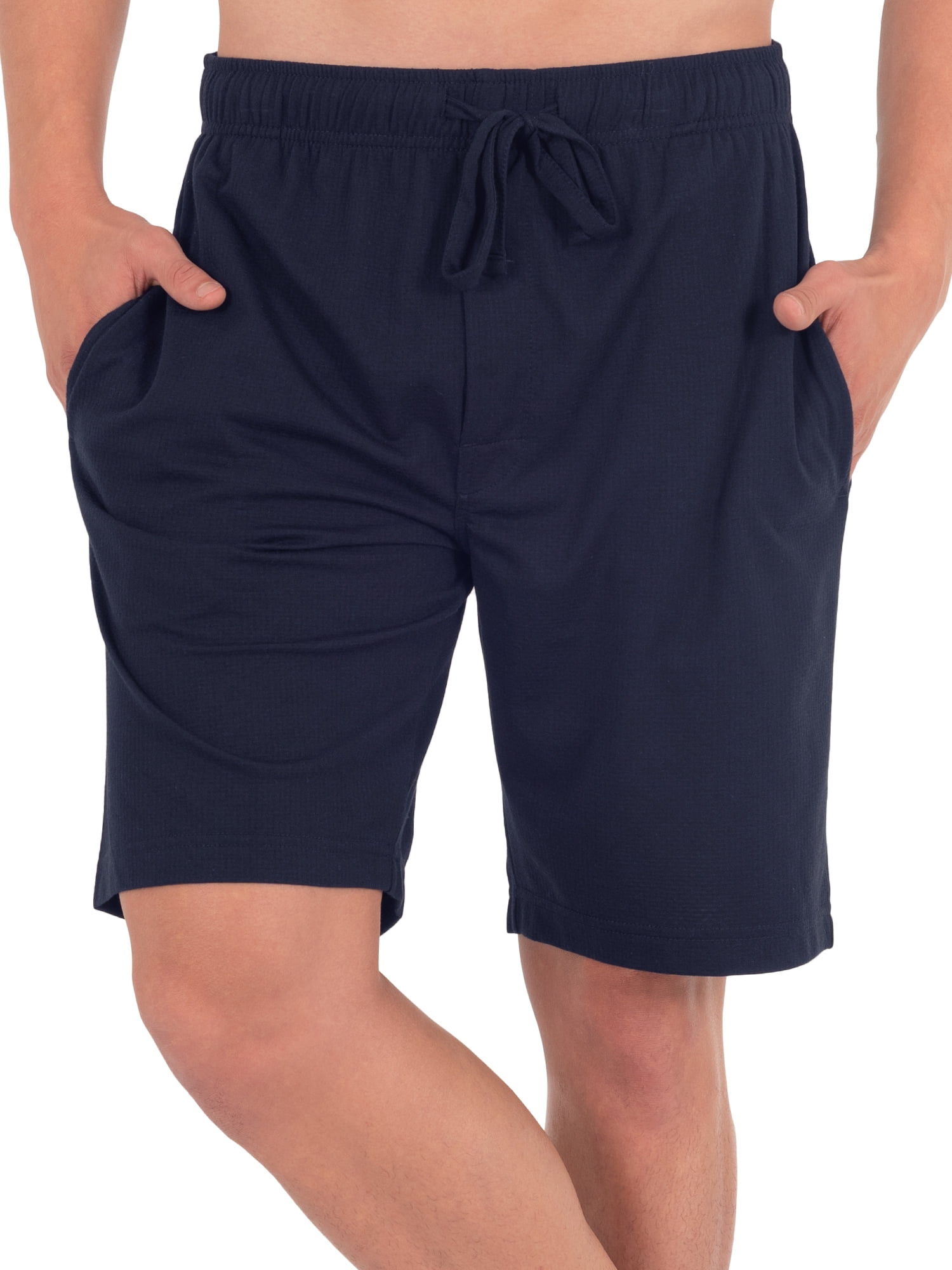 Fruit of the Loom Men's and Big Men’s Breathable Mesh 2-Pack Knit Sleep Pajama Short, S-2XL