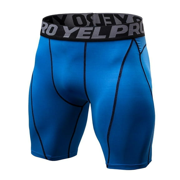 Ochine Men's Compression Shorts Quick Dry Funny Letter Performance Tights Short Pants Athletic Leggings for Running Workout Running Sports, S-2XL