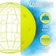 thumbnail image 4 of Juego de 6 bolas de pickleball para exteriores de primera calidad, perfectamente equilibradas, vuelo verdadero de alto rebote, duraderas, pickleball de 40 hoyos, ideal para todos los niveles de h, 4 of 5