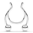thumbnail image 2 of Jiaroswwei Stainless Steel Antler Shape Nose Ring Clip Nasal Septum Piercing Body Jewelry, 2 of 7