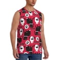 thumbnail image 2 of Daiia Cute Dog Printed Men's Tank Tops,Casual Soft Sleeveless Gym Muscle Shirts Bodybuilding Tee-Small, 2 of 8