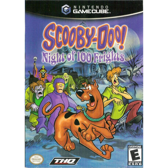 Restored THQ Scooby-Doo: Night of 100 Frights - Nintendo Gamecube