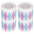 thumbnail image 1 of 2Pcs Mousse Edge Wrapping Tape Cake Collar Surrounding Wrap Baking Tool 0.08 x 10meterDiamond Pattern, 1 of 14
