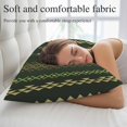 thumbnail image 5 of Dark Green Boho Throw Pillow Cover 20 x 36 Inch Decorative Pillow Cover Ethnic Tribe Striped Vintage Lumbar Pillowcase Seasonal Rectangle Cushion Case for Couch Sofa Bed Living Room, 5 of 9