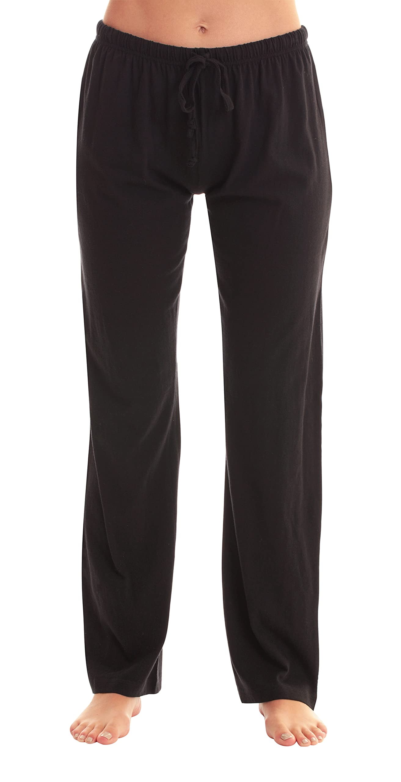 Just Love 100 Cotton Jersey Women Plaid Pajama Pants Sleepwear (Solid