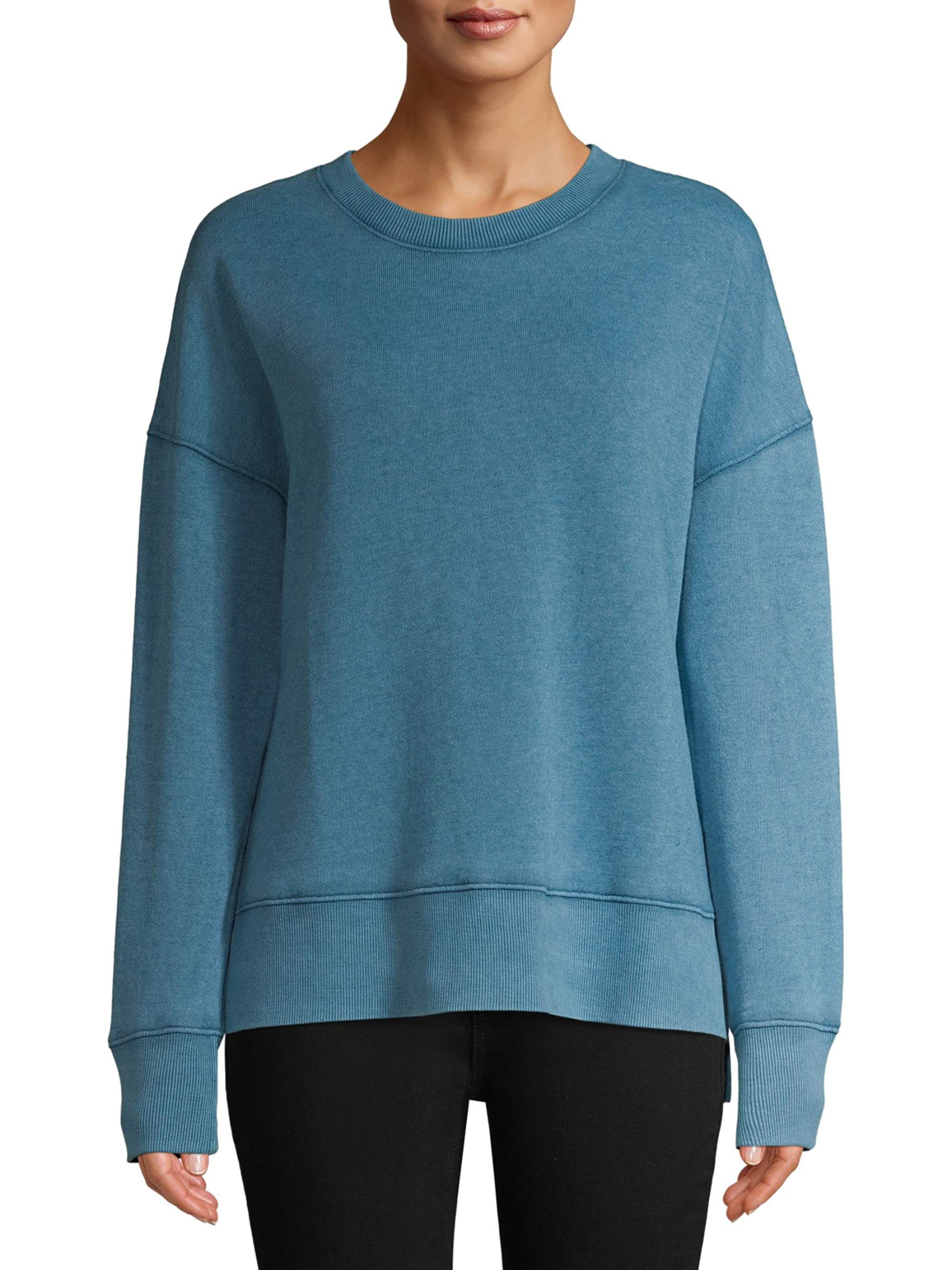 Time and Tru Women's Crewneck Sweatshirt - Walmart.com