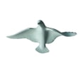 thumbnail image 1 of Esculturas de pared de gaviota de resina 3D para decoración de fondo de TV Verde d, 1 of 8