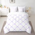 thumbnail image 2 of Erosebridal Crown Pattern Bedding Queen Size,Valentine’S Day Comforter Sets with Sheets,Princess Decor,Reversible,Lightweight,7 Pieces, 2 of 5