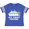 thumbnail image 3 of Inktastic My First Cruise with Cruise Ship and Palm Trees Boys or Girls Toddler T-Shirt, 3 of 5