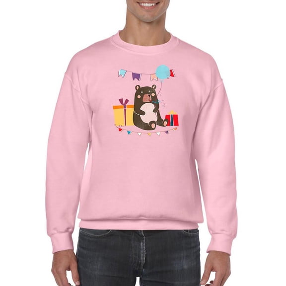 Party Animals Collection C. Sweatshirt Men -June Erica Vess Designs, Male 4X-Large