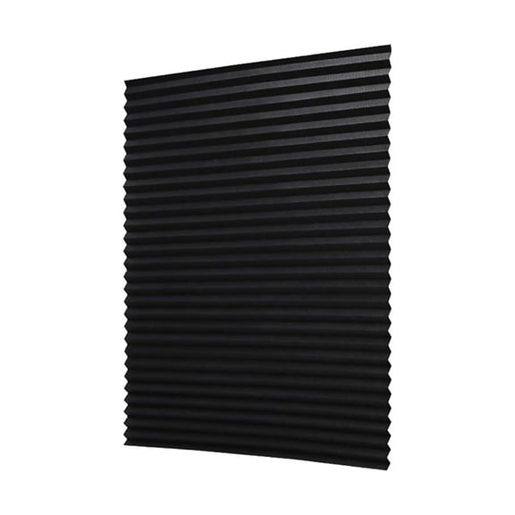 LAMIRO Self Adhesive Blinds Pleated Blinds No Punch Louver Blinds Bedroom Home Shade Curtains Shades for Indoor Windows