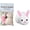 White, variant on Build a Bunny Easter Craft Kit, DIY Make Your Own Bunny Decorations Set, Handmade DIY Cute Easter Rabbit Ornaments Arts Crafts Kit, Creative Holiday Party Keepsake Gift