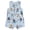Mickey Friends Blue, variant on Disney Mickey Mouse Sleeveless Romper Newborn to Toddler