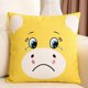 thumbnail image 1 of 17.72 IN/1.48 FT Simulated Cute Pet Animals Pillow Cover Happy Horse Year Mascots Crying Horse Pillow Cover Cute Plushs Zodiacs Horse Pillow, 1 of 6