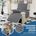 thumbnail image 4 of BH-JJSMGS 100% Waterproof Recliner Chair Cover, Recliner Chair Covers for Reclining Chair, Non-Slip Fabric Recliner Couch Cover for Living Room, for Pets Kids Protector, Washable, 4 of 5