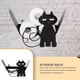 thumbnail image 4 of Wosthever Portarrollos de papel para en interiores, organizador en forma de gato, herramienta para el hogar, estante de tejido de hierro Almacenamiento y organización del hogar, 4 of 6