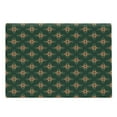 thumbnail image 1 of Garden Art Cutting Board, Ornamental Flowers with Dark Background Plant Arrangement, Decorative Tempered Glass Cutting and Serving Board, Large Size, Apricot Ruby Dark Green, by Ambesonne, 1 of 1