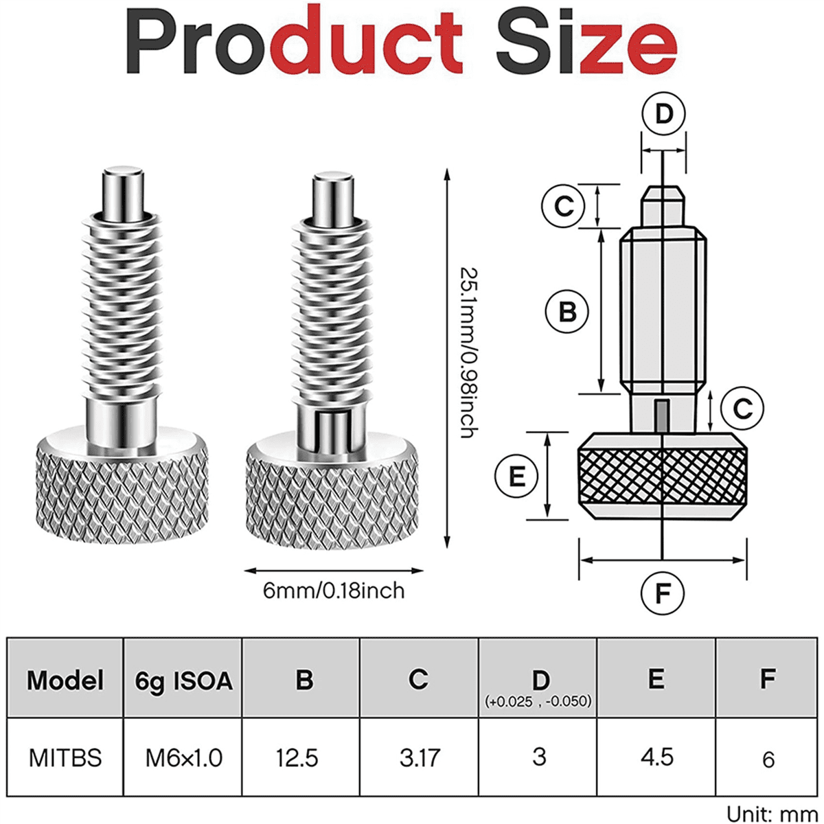 8Pcs Handle ,Quick Release Lock Pin, Retractable Spring Plunger, M6 Lockout Kit for Rolling Tool Box