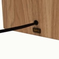 thumbnail image 3 of Obelisk Floor Lamp - Natural Ash Wood Finish White Cotton-Linen Shade, 3 of 11