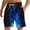 AA-Blue, variant on BiZtdJrK My Orders Placed By Me, Mens Casual Quick Dry Shorts 2025 Summer Fashion 3D Flame Print Beach Shorts Lightweight Drawstring Elastic Waist Board Shorts with Pockets Blue L