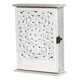 thumbnail image 5 of Caja para llaves, porta llaves, portátil, fácil de instalar, organizador, adorno de madera para regalos Blanco, 5 of 8