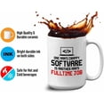 thumbnail image 4 of Progammer Mug White 15oz - One Man‘s Crappy Software - Programmer Programming Coding Software Developer, 4 of 7