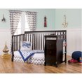 Dream On Me Brody 5in1 Convertible Crib with Changer, Black