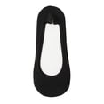 thumbnail image 3 of 5 Pairs No Show Socks Womens Non Slip Thin No Show Socks Womens for Flats Footies Invisible Silky Low Liner Socks for Loafers Flats Black, 3 of 4