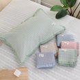 thumbnail image 2 of Classical Checkered Pattern Pillow Cover Washed Cotton Pillowcase For Adults Students Soft Breathable Bedding Accessory, 2 of 8