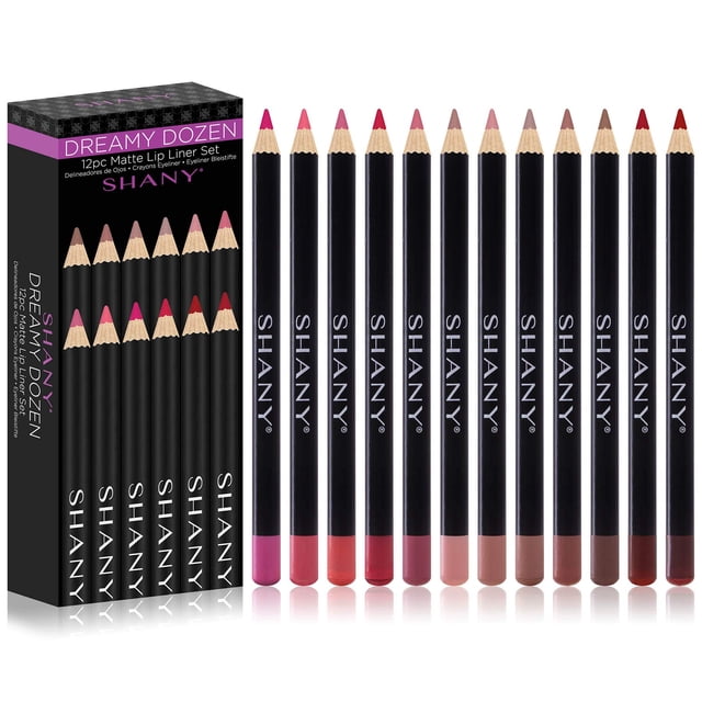 Set delineador de labios SHANY Dreamy Dozen Matte Vegan 12 unidades