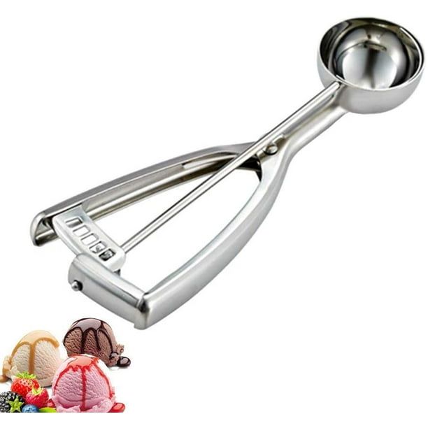 1 pack ice cream scoop 32 ml 1 oz 4.5 cm diameter stainless steel