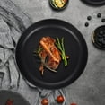 thumbnail image 4 of Dinnerware Set for 6, 18 piece Lightweight Unbreakable Dinnerware Set，23cm Plates, 15cm Bowls, Cups, Kitchen Plates and Bowls Set（Black）, 4 of 7