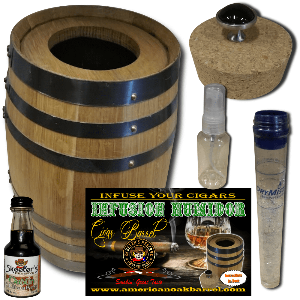 Infusion Humidor Cigar Barrel™ Dublin Whiskey