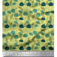 thumbnail image 1 of Tissu de Coton Imprimé Corail & Poisson Océan par Yard 56 Pouces de Large, 1 of 3