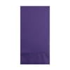 Purple 3 Ply Guest Napkins - Pack of 16,12 Packs