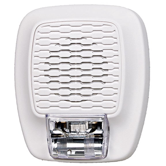 GENTEX LOW FREQUENCY HORN/STROBE - WHITE